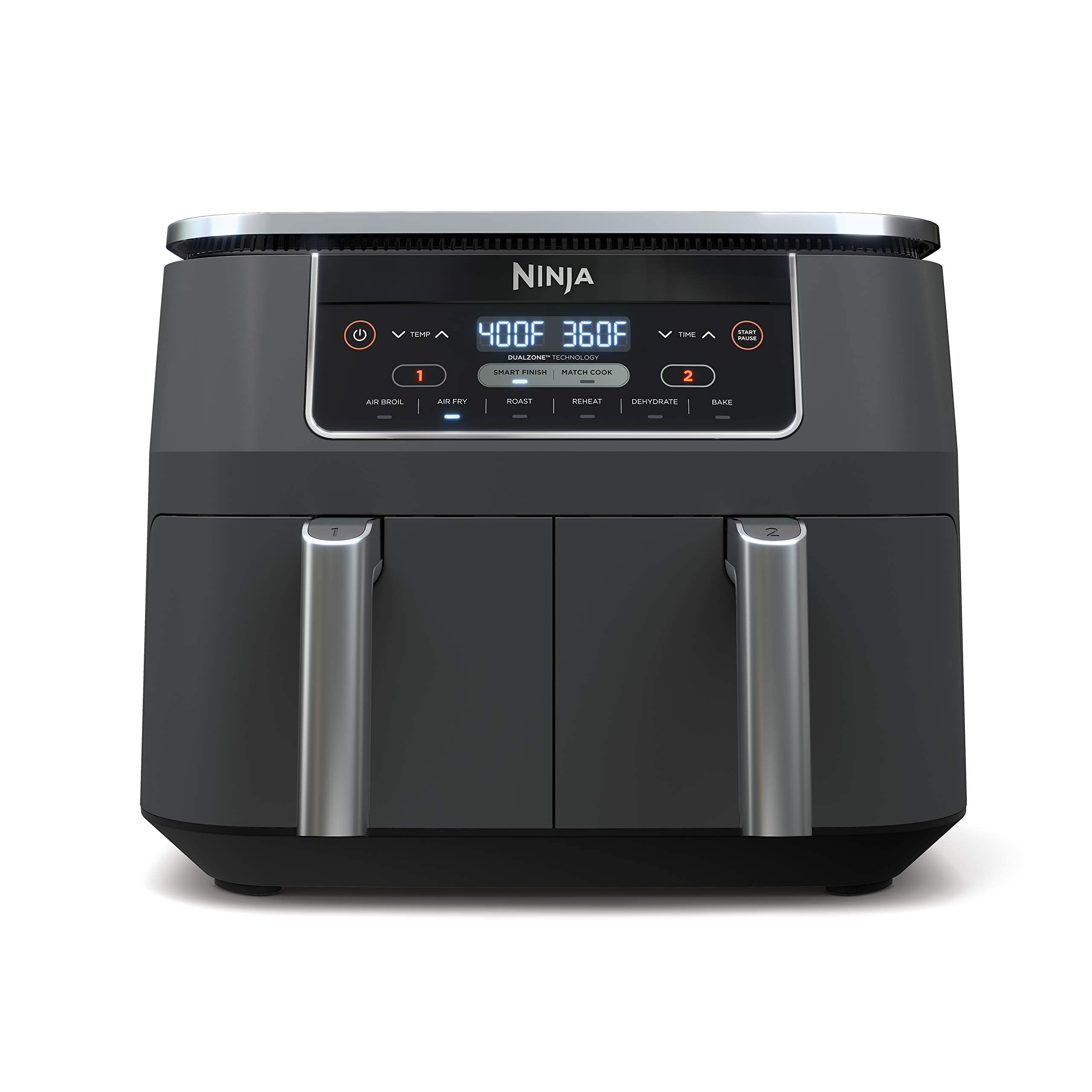 TwinZone 10L Dual Basket Air Fryer — Two Meals, One Machine